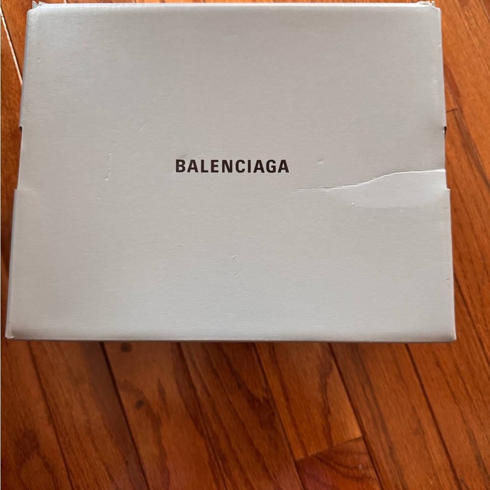 Balenciaga Gray Sandals Sleek Design